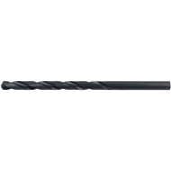 Twist drill HSS 10xD DIN340N 118° 1mm vapour-treated, ground
